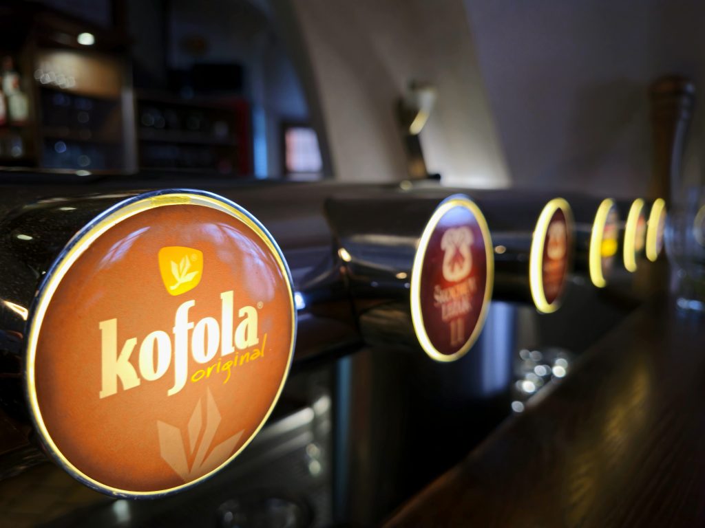 Restaurace Škochův dům interier výčep